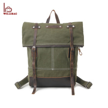 Newly Design Fashion Canvas School Rucksack Travelling Backpack